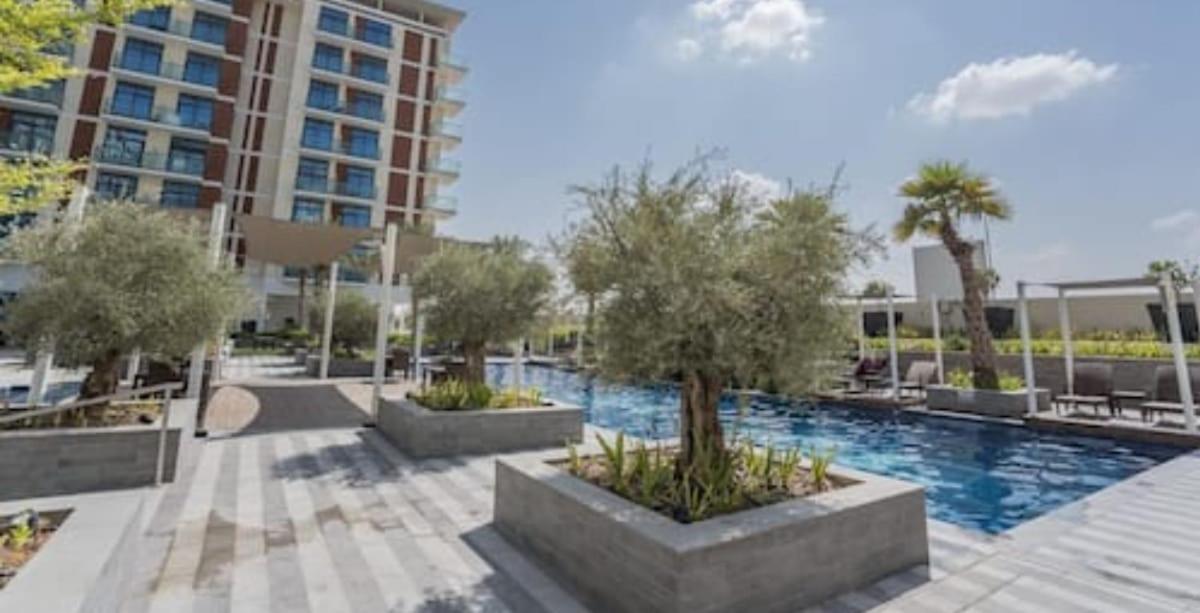 Luxurious Studio Fully Furnished 5 Stars Hotel Facilities In Dubai South ภายนอก รูปภาพ