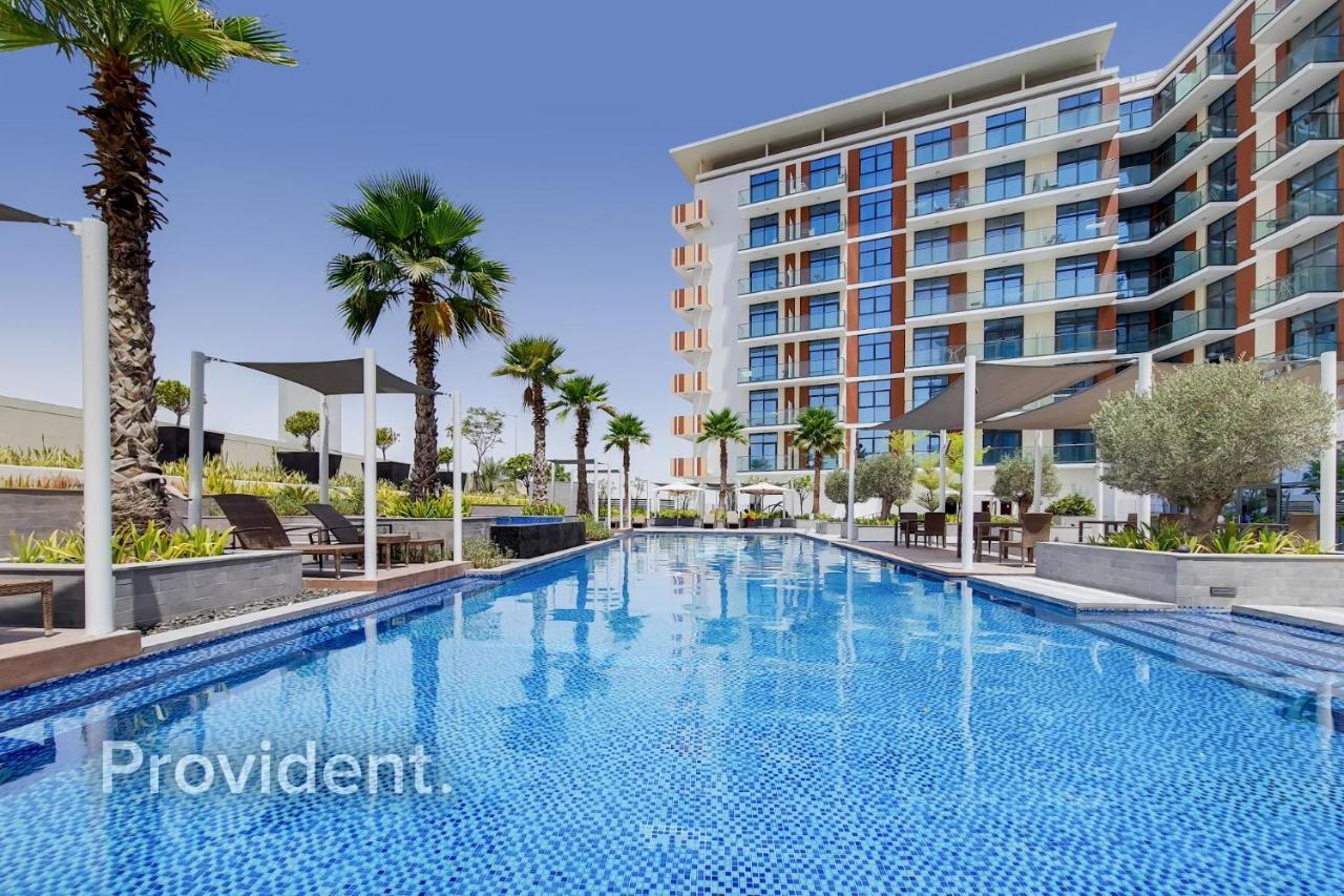 Luxurious Studio Fully Furnished 5 Stars Hotel Facilities In Dubai South ภายนอก รูปภาพ